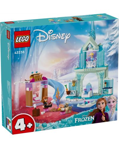 Конструктор LEGO Disney - Леденият замък на Елза (43238) - 1