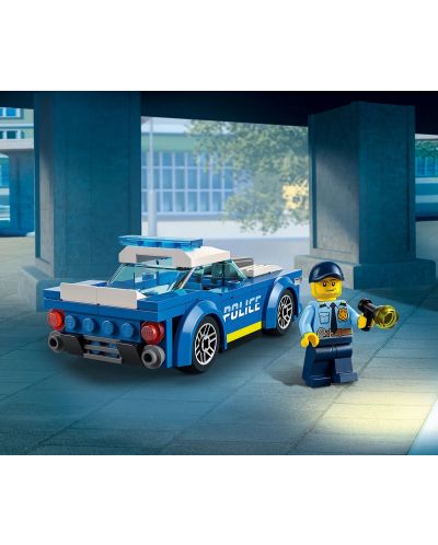 Конструктор LEGO City - Полицейска кола (60312) - 6