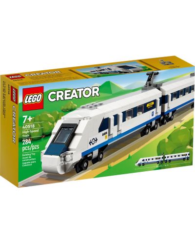 Конструктор LEGO Creator 3 в 1 - Високоскоростен влак (40518) - 1