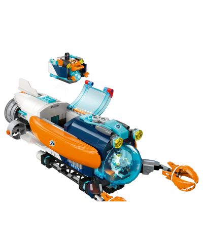Конструктор LEGO City - Дълбоководна изследователска подводница (60379) - 4