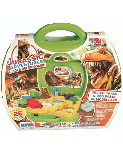 Комплект с моделин RS Toys - Jurassic Adventures, 26 части - 3