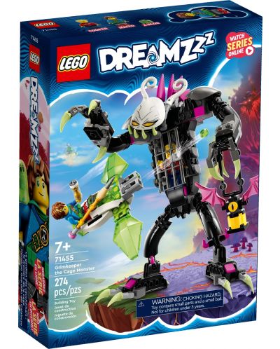 Конструктор LEGO DreamZzz - Grimkeeper чудовището от клетката (71455) - 1