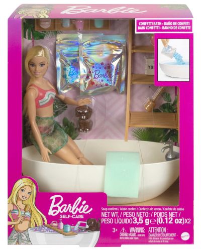 Комплект Barbie - Кукла с вана - 2