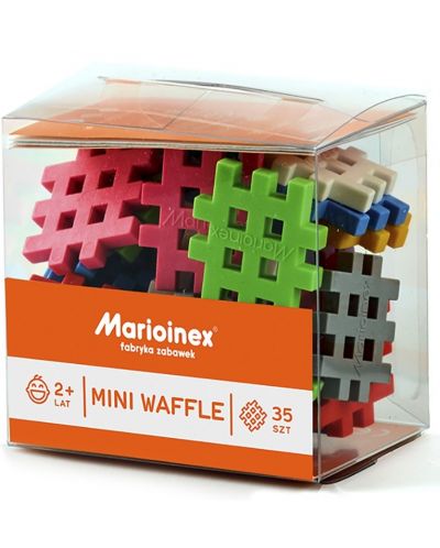 Конструктор с мини вафлени блокчета Marioinex - 35 части - 2