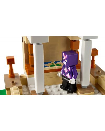 Конструктор LEGO Minecraft - Крепостта на Железния голем (21250) - 5