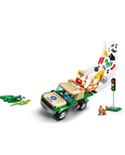 Конструктор LEGO City - Мисии за спасяване на диви животни (60353) - 4