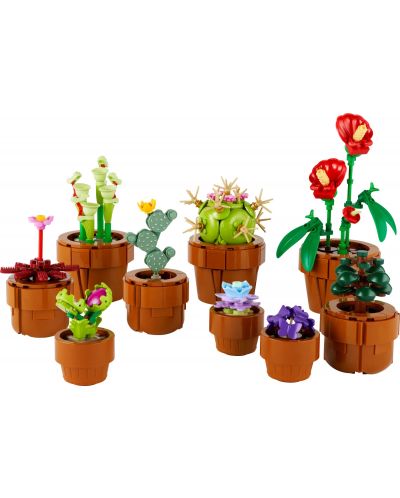 Конструктор LEGO Icons Botanical - Малки растения (10329) - 2