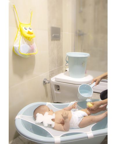 Комплект за къпане BabyJem - Син, 5 части - 5