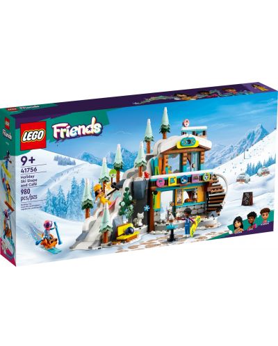 Конструктор LEGO Friends - Ски писта и кафене (41756) - 1
