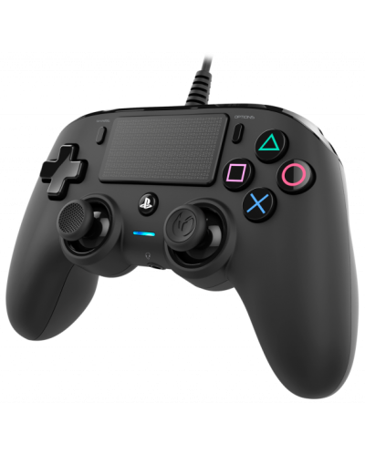 Контролер Nacon за PS4  - Wired Compact, черен - 2
