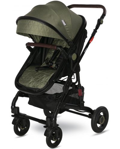 Комбинирана детска количка Lorelli - Alba, Premium, Loden Green - 6