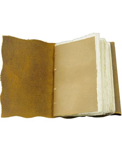 Кожен тефтер Lamali - Yaatra, 180 страници, 18 х 23 cm - 3