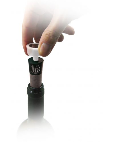 Комплект Vin Bouquet - Стъклен мини декантер и вакуум помпа - 3