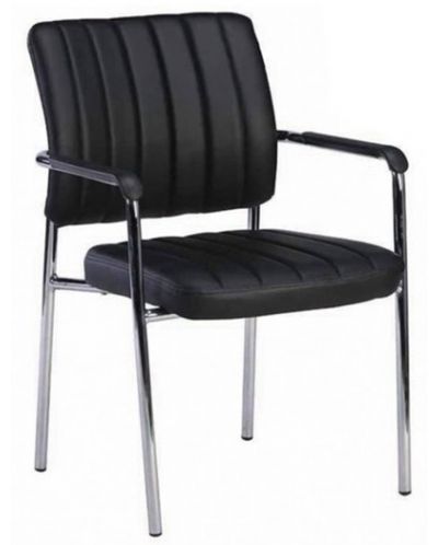 Комплект посетителски столове RFG - Glos M, 4 броя, черни - 1