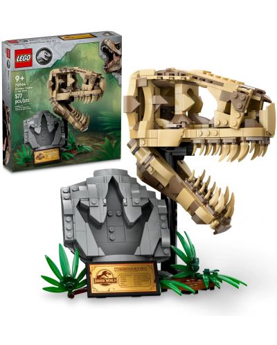 Конструктор LEGO Jurassic World - Череп на тиранозавър рекс (76964) - 8