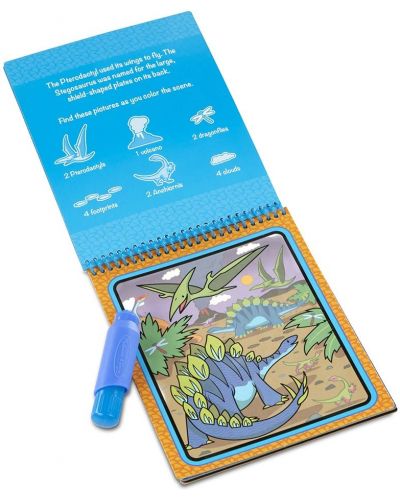 Комплект за рисуване с вода Melissa & Doug - Динозаври - 3