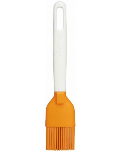 Комплект шпатула и четка Fiskars - Functional Form, оранжево и бяло - 2