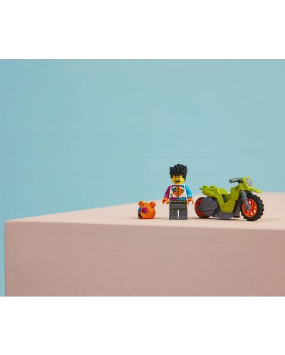 Конструктор LEGO City - Stuntz, Мечешки каскадьорски мотоциклет (60356) - 6