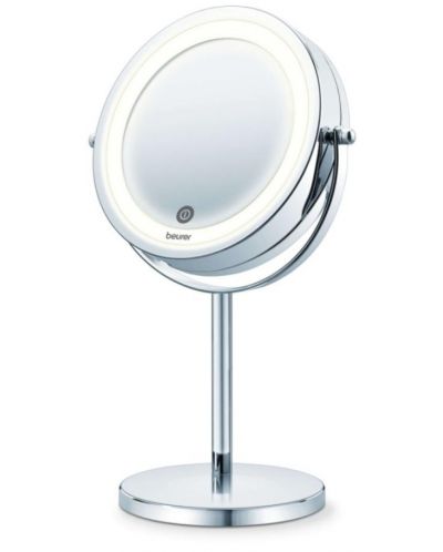 Козметично LED огледало Beurer - BS 55, 13 cm, бяло - 1