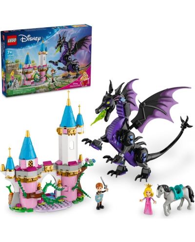 Конструктор LEGO Disney - Maleficent във формата на дракон (43240)  - 8