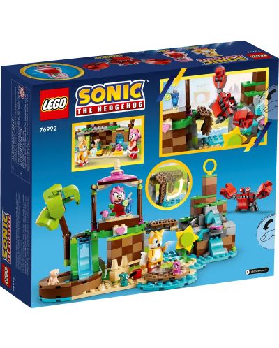 Конструктор LEGO Sonic - Островът за спасяване на животни на Ейми (76992) - 10