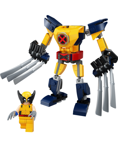 Конструктор LEGO Marvel Super Heroes - Роботска броня на Върколака (76202) - 2