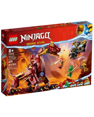 Конструктор LEGO Ninjago - Трансформиращ се лава дракон (71793) - 1