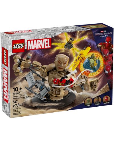Конструктор LEGO Marvel Super Heroes - Спайдърмен срещу Пясъчния човек: Последна битка (76280) - 1
