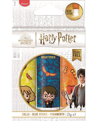 Комплект лепила Maped Harry Potter - Стик, 3 броя x 21 g - 1