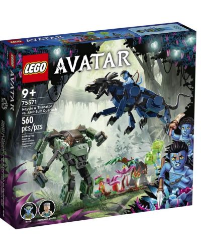 Конструктор LEGO Avatar - Нейтири & Танатор & AMP костюм Куорич (75571) - 1