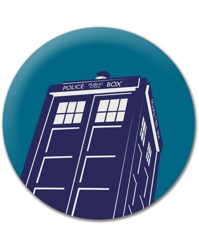 Комплект значки ABYstyle Television: Doctor Who - The Tardis - 2