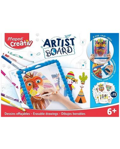Творчески комплект Maped Creativ - Artist Board, 28 части - 1
