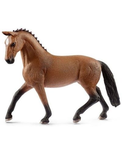 Фигурка Schleich Коне – Хановерка кобила със сплетена грива - 1