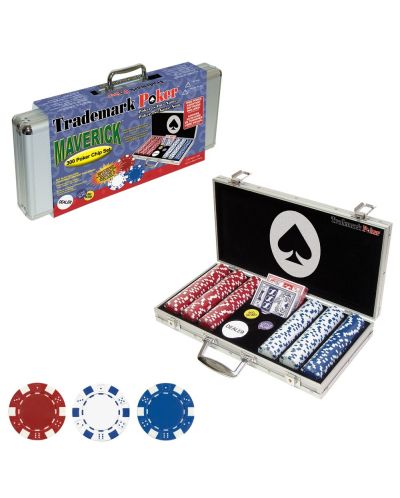 Комплект за покер - Maverick Poker Set 300 (Алуминиева кутия) - 2