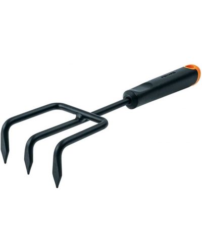 Комплект градински инструменти Fiskars - Ergo, 3 части, черни - 4