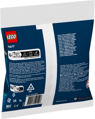 Конструктор LEGO Harry Potter - Драко в забранената гора (30677) - 3