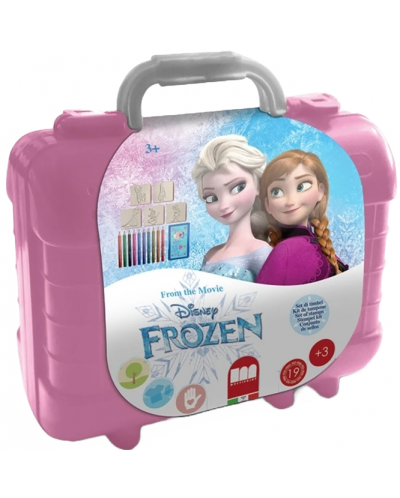 Комплект за оцветяване в куфарче Multiprint - Frozen, асортимент - 1