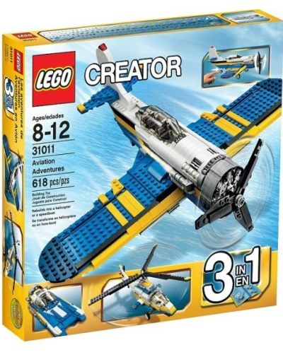 Конструктор LEGO Creator - Самолет, хеликоптер и лодка - 3 в 1 (31011)