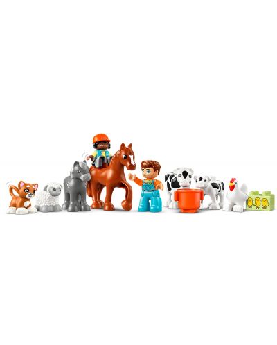 Конструктор LEGO Duplo - Грижа за животните във фермата (10416) - 4