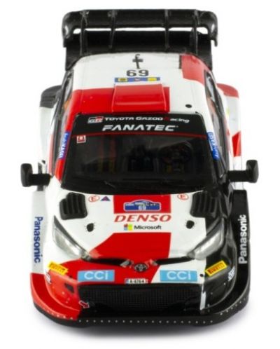 Diecast model cars Toyota Yaris 1/43 IXO GR Rally1 Rally Islas Canaris 2025 #69 K.Rovanperä/J