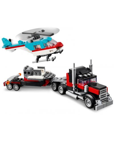 Конструктор LEGO Creator 3 в 1 - Камион с хеликоптер (31146) - 3