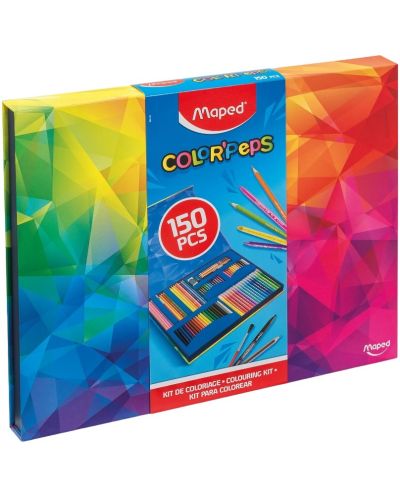 Комплект за рисуване Maped Color Peps - 150 части - 1
