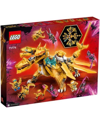Конструктор LEGO Ninjago - Златният ултра дракон на Lloyd (71774) - 2