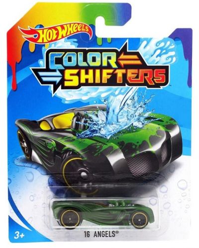 Количка с променящ се цвят Hot Wheels Colour Shifters - 16 Angels, 1:64 - 1