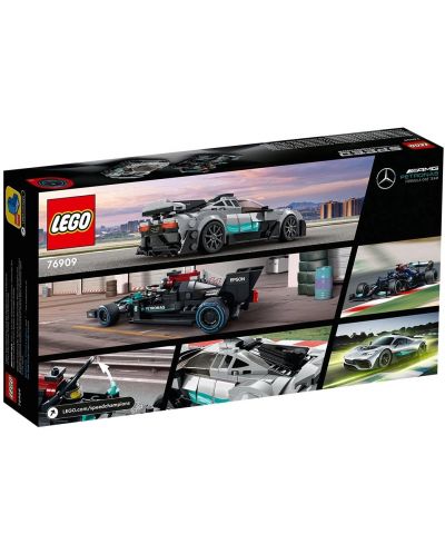 Конструктор LEGO Speed Champions - Mercedes-AMG F1 W12 E Performance и Project One (76909) - 2