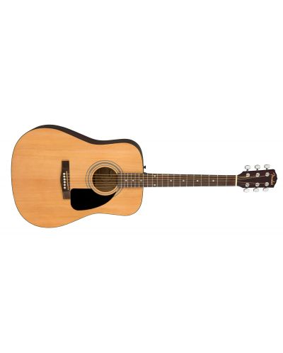 Комплект акустична китара с аксесоари Fender - FA-115, бежов/черен - 3