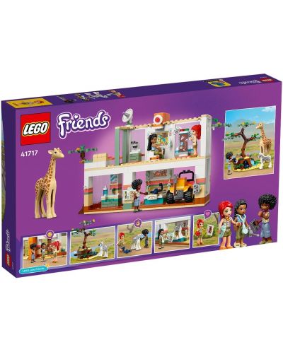 Конструктор LEGO Friends - Лагера за диви животни на Mia (41717) - 2