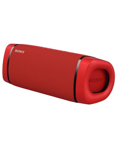 Портативна колонка Sony - SRS-XB33, червена - 1