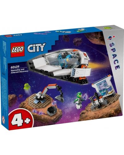 Конструктор LEGO City - Космически кораб и откритие на астероид (60429) - 1