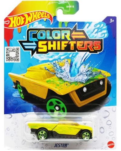 Количка с променящ се цвят Hot Wheels Colour Shifters - Jester, 1:64 - 1